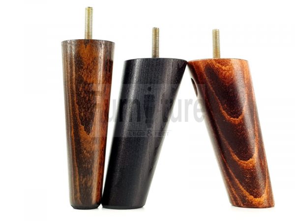 4x Turned Wood Furniture Settee Leg M8 Replacement Feet Chairs Stools Sofa 150mm - Image 8