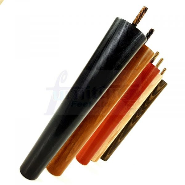 4x WOOD REPLACEMENT FURNITURE CHAIR LEGS M10(10mm) SOFA - SETTEE FEET 220mm HIGH - Image 6