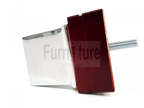 4x Wood Furniture Sofa Leg M8 Replacement Chair, Settee Feet & Slipper Cup 75mm - Image 4