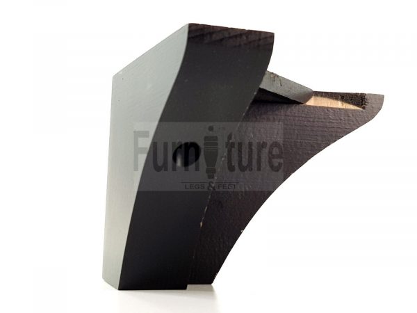 4x Wood Replacment Furniture Legs L Shape Feet Sofa Chairs Settee 110mm High M8 - Image 10