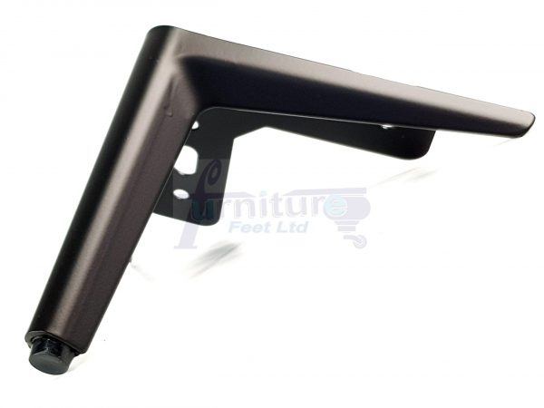 Metal Feet Black Finished Furniture Metal Legs 150mm High For Sofa Chairs Stools Beds Cabinets Corner Furniture Leg Self Fixing - Image 2