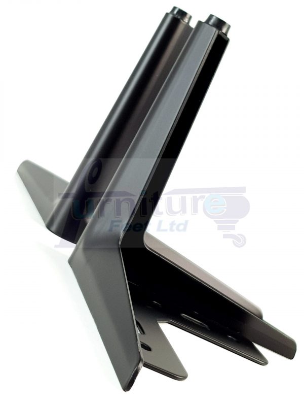 Metal Feet Black Finished Furniture Metal Legs 150mm High For Sofa Chairs Stools Beds Cabinets Corner Furniture Leg Self Fixing - Image 4