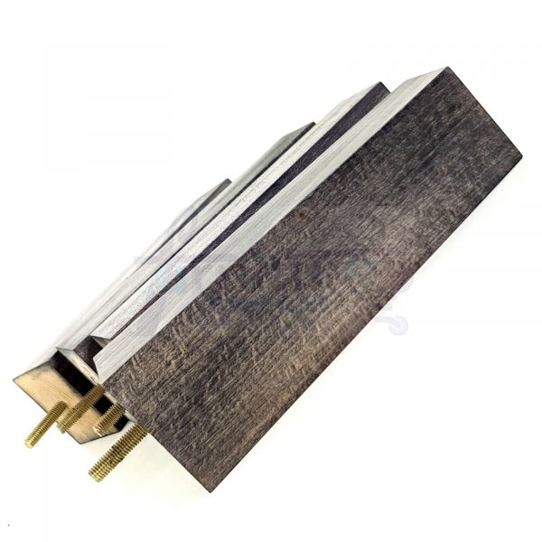 Square Wood Legs Replacement Furniture Feet 100 - 240mm High M8 Black Washed - Image 6