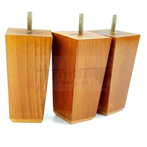 4 Block Wood Sofa Legs 135mm High Replacement Furniture Feet Chairs Cabinets M8 - Image 14