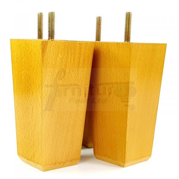4 Block Wood Sofa Legs 135mm High Replacement Furniture Feet Chairs Cabinets M8 - Image 21