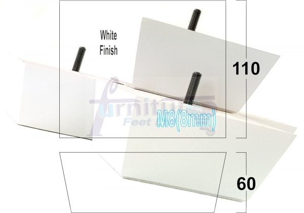 4 Square Wood Sofa Legs 60mm High Replacement Furniture Feet Chairs Cabinets M8 - Image 25