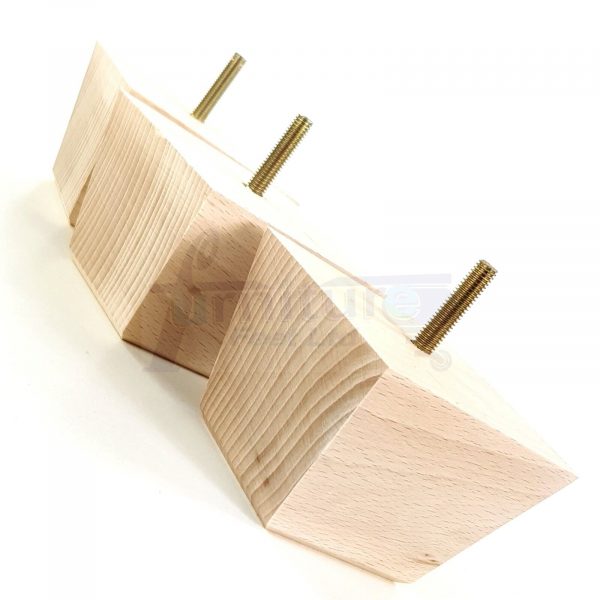 4 Square Wood Sofa Legs 60mm High Replacement Furniture Feet Chairs Cabinets M8 - Image 22