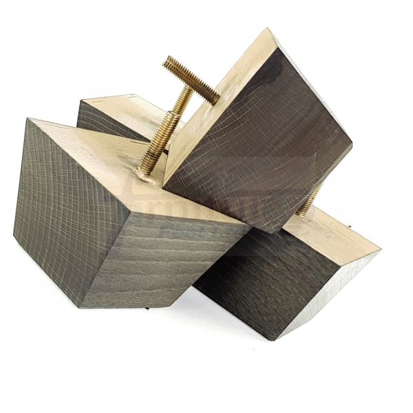 4 Square Wood Sofa Legs 60mm High Replacement Furniture Feet Chairs Cabinets M8 - Image 10