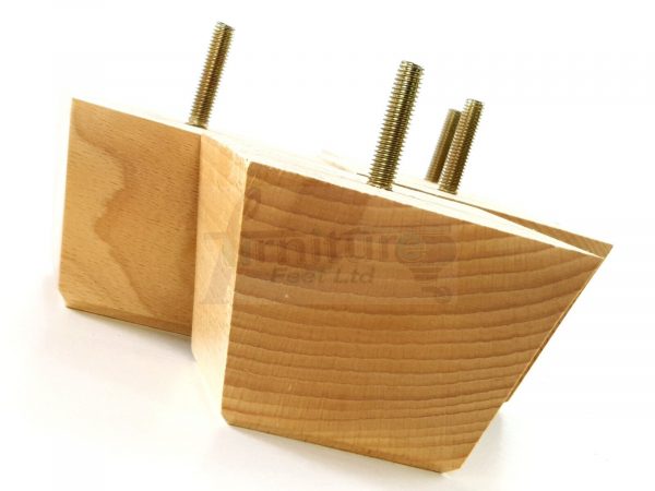 4 Square Wood Sofa Legs 60mm High Replacement Furniture Feet Chairs Cabinets M8 - Image 21