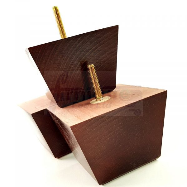 4 Square Wood Sofa Legs 60mm High Replacement Furniture Feet Chairs Cabinets M8 - Image 18