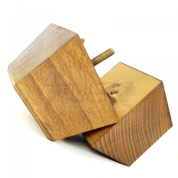 4 Square Wood Sofa Legs 60mm High Replacement Furniture Feet Chairs Cabinets M8 - Image 14