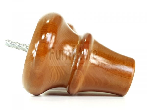 4 Wood Turned Bun Feet Furniture Legs M8 110mm High Multiple Colours Sofa Chairs - Image 16