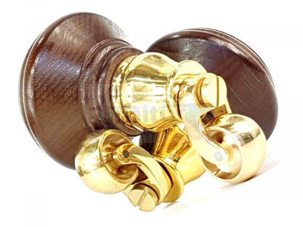 4 Wooden Furniture Sofa Legs M8(8mm) Replacment Chair Feet & Castors 120mm HIGH - Image 20