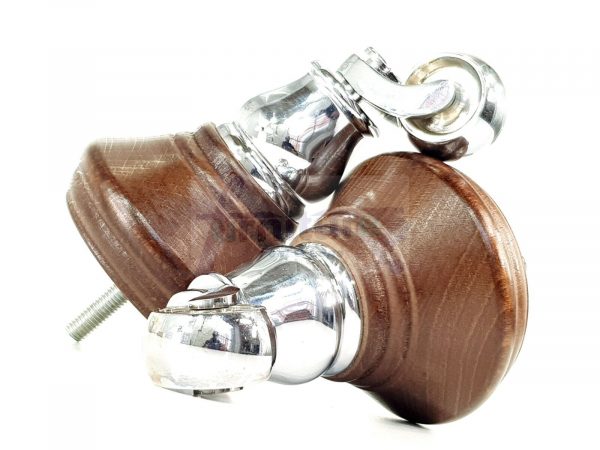 4 Wooden Furniture Sofa Legs M8(8mm) Replacment Chair Feet & Castors 120mm HIGH - Image 22