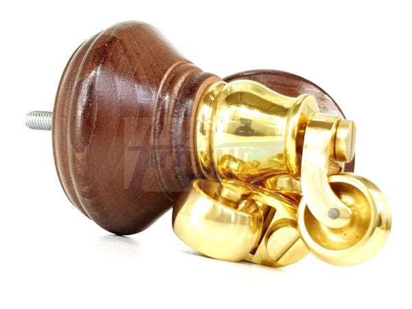 4 Wooden Furniture Sofa Legs M8(8mm) Replacment Chair Feet & Castors 120mm HIGH - Image 21