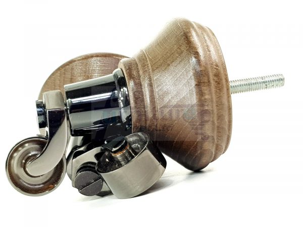 4 Wooden Furniture Sofa Legs M8(8mm) Replacment Chair Feet & Castors 120mm HIGH - Image 20