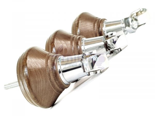 4 Wooden Furniture Sofa Legs M8(8mm) Replacment Chair Feet & Castors 120mm HIGH - Image 14
