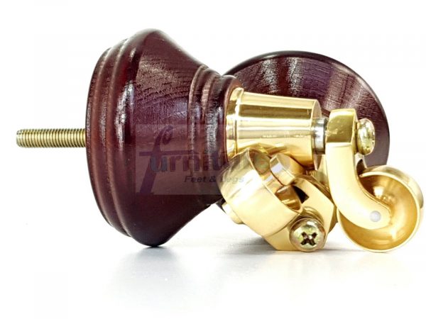 4 Wooden Furniture Sofa Legs M8(8mm) Replacment Chair Feet & Castors 120mm HIGH - Image 21