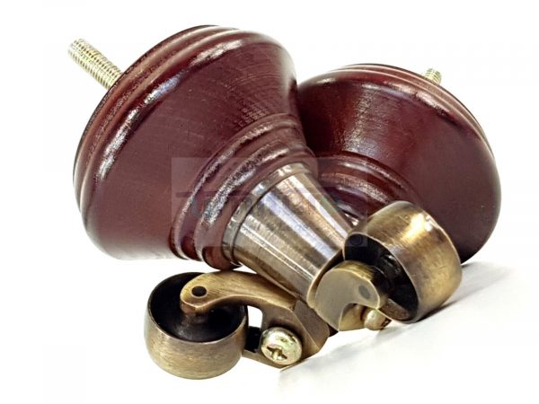 4 Wooden Furniture Sofa Legs M8(8mm) Replacment Chair Feet & Castors 120mm HIGH - Image 15