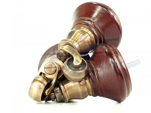 4 Wooden Furniture Sofa Legs M8(8mm) Replacment Chair Feet & Castors 120mm HIGH - Image 19