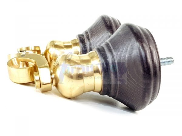 4 Wooden Furniture Sofa Legs M8(8mm) Replacment Chair Feet & Castors 120mm HIGH - Image 16