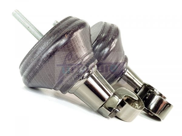 4 Wooden Furniture Sofa Legs M8(8mm) Replacment Chair Feet & Castors 120mm HIGH - Image 18