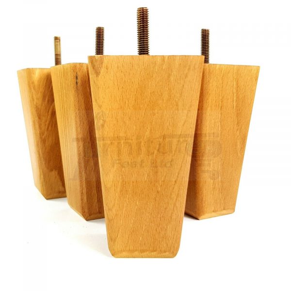 4x BLOCK WOODEN SOFA LEGS 120mm High CHAIR REPLACEMENT FURNITURE FEET M8(8mm) - Image 10