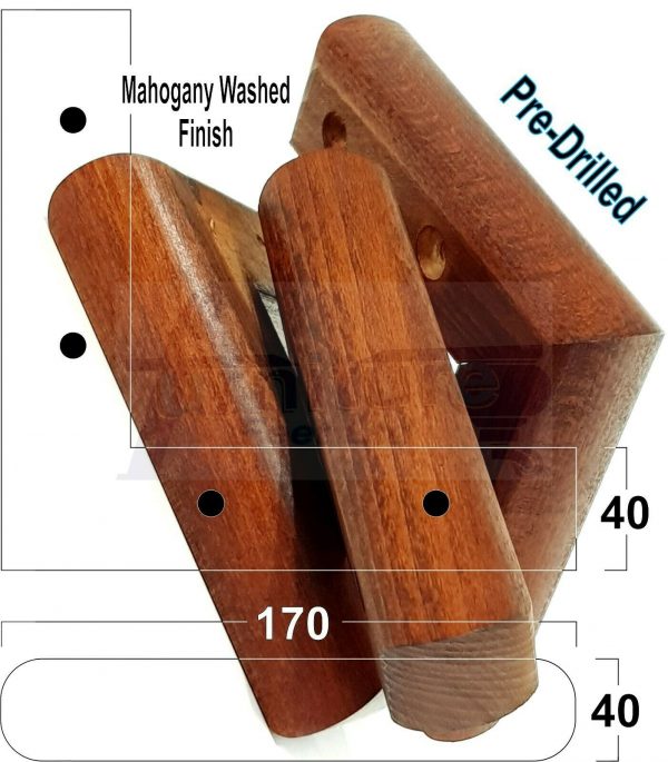 4x Corner Settee Legs 40mm High Chair Furniture Replacement Feet (Pre-Drilled) - Image 24