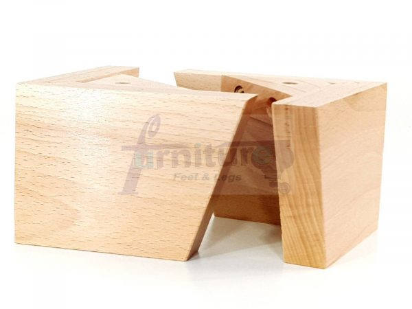 4x Corner Wood Furniture Legs 95mm High Chair Sofa Replacement Feet Screw Fit - Image 21