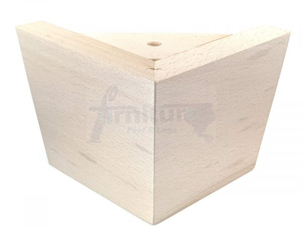 4x Corner Wood Furniture Legs 95mm High Chair Sofa Replacement Feet Screw Fit - Image 36