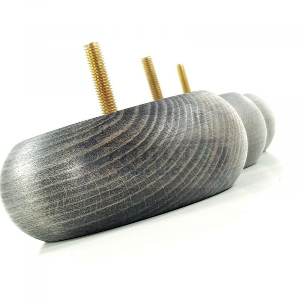 4x REPLACEMENT WOOD FURNITURE SOFA LEGS M10(10mm) CHAIR - SETTEE FEET 40mm HIGH - Image 14