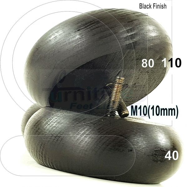 4x REPLACEMENT WOOD FURNITURE SOFA LEGS M10(10mm) CHAIR - SETTEE FEET 40mm HIGH - Image 14