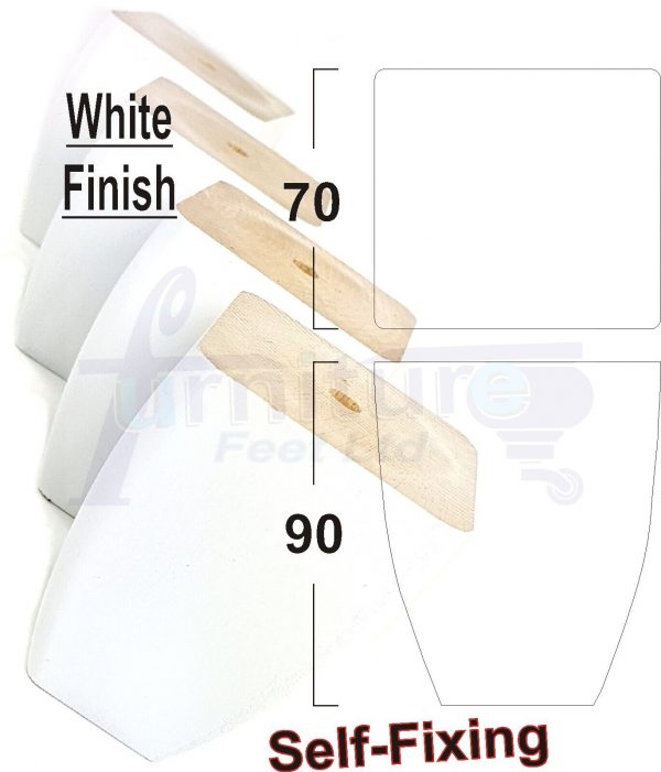4x Replacement Wood Furniture Sofa Legs Chair Settee Feet 90mm High (Self-Fix) - Image 25