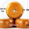 4x SOLID WOODEN REPLACEMENT FURNITURE CHAIR LEGS SOFAFEET 40mm HIGH (SELF-FIX) - Image 5