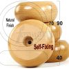 4x SOLID WOODEN REPLACEMENT FURNITURE CHAIR LEGS SOFAFEET 40mm HIGH (SELF-FIX) - Image 7