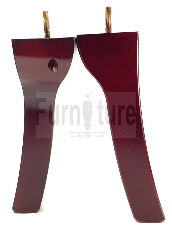 4 Replacement Legs Solid Wood Settee Furniture Feet 225mm High Sofa Chair Bed M8 - Image 2