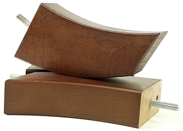 4x TAPERED WOOD SETTEE LEGS 155mm High SOFA REPLACEMENT FURNITURE FEET M8(8mm) - Image 15