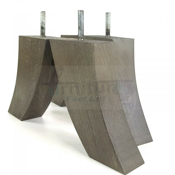 4x TAPERED WOOD SETTEE LEGS 175mm High SOFA REPLACEMENT FURNITURE FEET M8(8mm) - Image 11