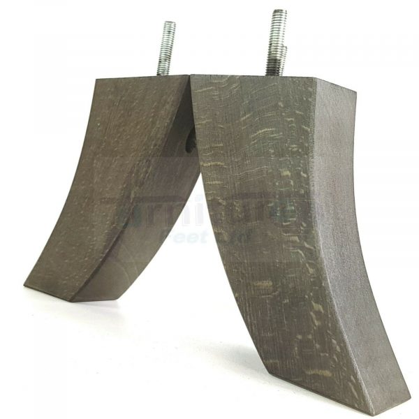 4x TAPERED WOOD SETTEE LEGS 215mm High SOFA REPLACEMENT FURNITURE FEET M8(8mm) - Image 11