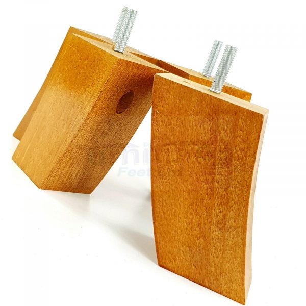 4x TAPERED WOODEN SOFA LEGS 100mm High CHAIR REPLACEMENT FURNITURE FEET M8(8mm) - Image 13