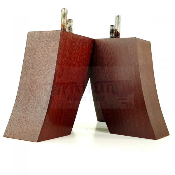 4x TAPERED WOODEN SOFA LEGS 100mm High CHAIR REPLACEMENT FURNITURE FEET M8(8mm) - Image 15