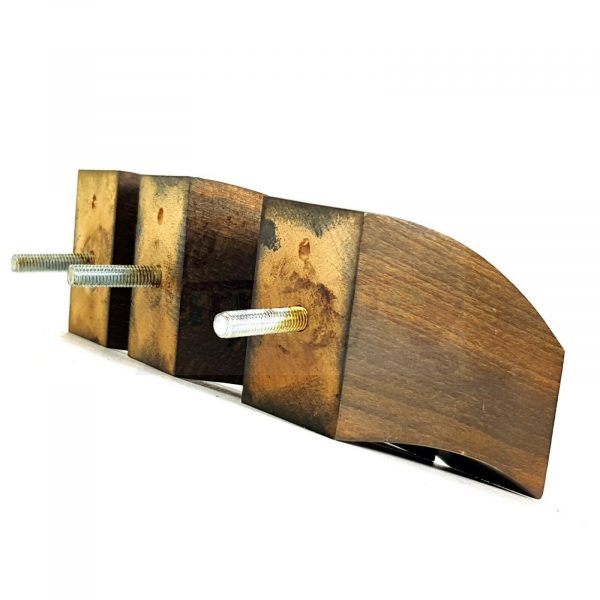 4x TAPERED WOODEN SOFA LEGS 100mm High CHAIR REPLACEMENT FURNITURE FEET M8(8mm) - Image 12
