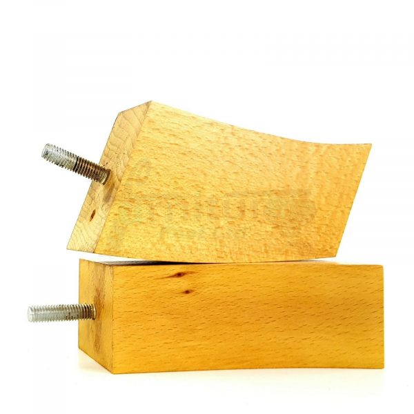 4x TAPERED WOODEN SOFA LEGS 100mm High CHAIR REPLACEMENT FURNITURE FEET M8(8mm) - Image 18