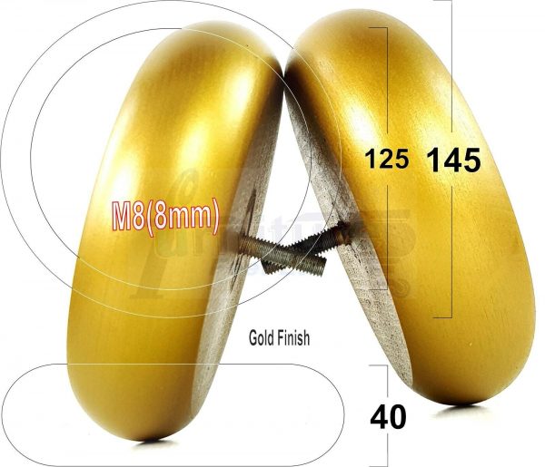 4x WOOD FURNITURE CHAIR LEGS M8(8mm) REPLACEMENT SOFA / SETTEE FEET 40mm HIGH - Image 53