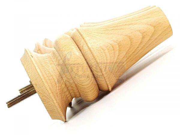 4x WOOD REPLACEMENT FURNITURE CHAIR LEGS M8(8mm) SOFA - SETTEE FEET 150mm HIGH - Image 28