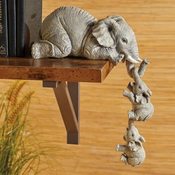 Fun Ceramic Elephant Ornaments Designed to Hang Playfully By Their Trunks From any Surface These Little Guys Bring Instant Humor and Charm - Image 7