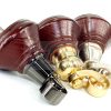 4 Wooden Furniture Sofa Legs & Castors M8(8mm) Replacment Chair Feet 120mm High