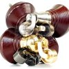 4 Wooden Furniture Sofa Legs & Castors M8(8mm) Replacment Chair Feet 120mm High - Image 12