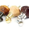 4 Wooden Furniture Sofa Legs & Castors M8(8mm) Replacment Chair Feet 120mm High - Image 3