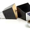 4x Block Wood With Chrome Castor Furniture Chair Settee Legs M8 Sofa Feet 150mm - Image 4